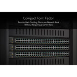 NETGEAR XSM4340FV Managed L3 1U Black (XSM4340FV100NES) — view 10