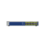 NETGEAR GS516PP Unmanaged Gigabit Ethernet (10/100/1000) Power over Ethernet (PoE) 1U Blue, Gray (GS516PP100NAS) — view 3