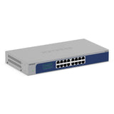 NETGEAR GS516v3 Unmanaged Gigabit Ethernet (10/100/1000) Gray (GS516300NAS) — view 3