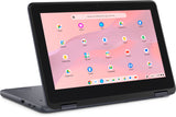DELL Chromebook CC11260 2-in-1 Intel® N N150 Hybrid (2-in-1) 11.6" Touchscreen HD 4 GB LPDDR5-SDRAM 64 GB eMMC Wi-Fi 6E (802.11ax) ChromeOS Gray US English (CC11260TPVH4) — view 2