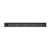 NETGEAR S350v2 Managed L2/L3 Gigabit Ethernet (10/100/1000) Power over Ethernet (PoE) 1U Black (GS348TP200NAS) — view 2