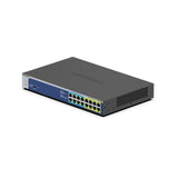 NETGEAR GS516UP Unmanaged Gigabit Ethernet (10/100/1000) Power over Ethernet (PoE) Gray (GS516UP100NAS) — view 2