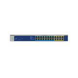 NETGEAR GS524UP Unmanaged Gigabit Ethernet (10/100/1000) Power over Ethernet (PoE) 1U Gray (GS524UP100NAS) — view 3