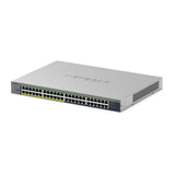 NETGEAR GS748PP Unmanaged Gigabit Ethernet (10/100/1000) Power over Ethernet (PoE) Gray (GS748PP100NAS) — view 2