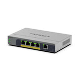 NETGEAR GS105EP Unmanaged Gigabit Ethernet (10/100/1000) Power over Ethernet (PoE) Gray (GS105EP100NAS) — view 3