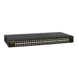 NETGEAR GS348 Unmanaged Gigabit Ethernet (10/100/1000) 1U Black (GS348100NAS) — view 2