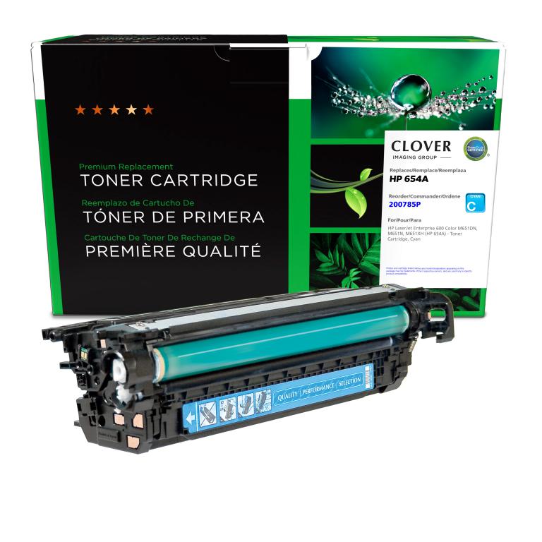 Cyan Toner Cartridge for HP 654A (CF331A) – Zee Techs