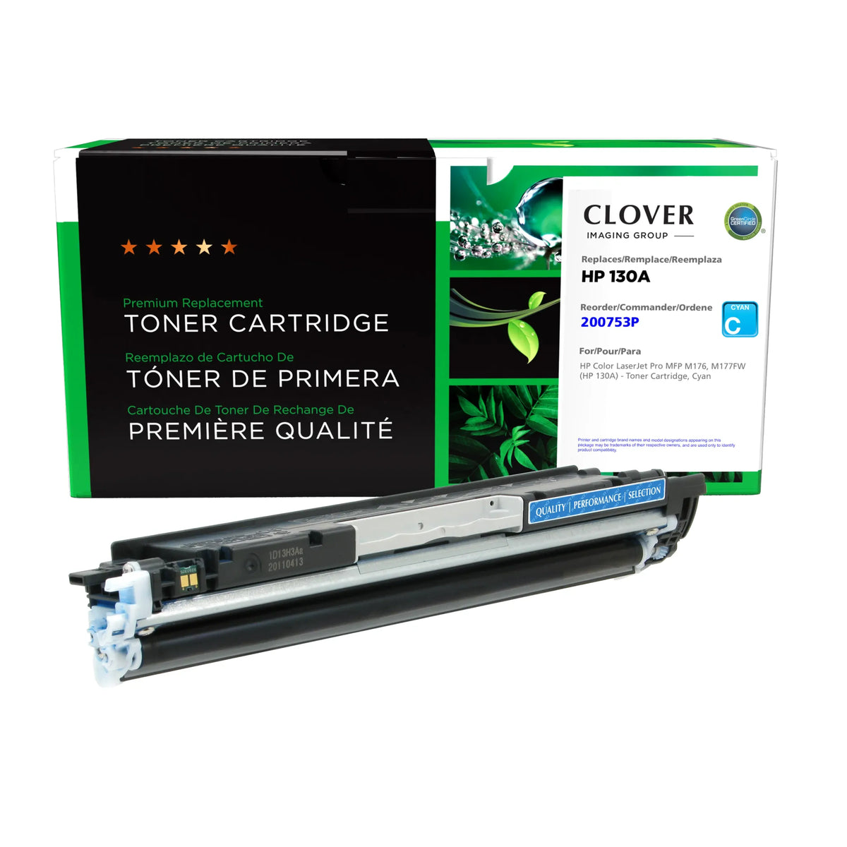 Cyan Toner Cartridge for HP 130A (CF351A) – Zee Techs