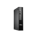 DELL Pro QCM1250 Intel® Core™ i3 i3-14100T 8 GB DDR5-SDRAM 256 GB SSD Windows 11 Pro Micro PC Mini PC Black (QCM1250NYM14) product image