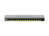 NETGEAR GS116EPP 16-Port Gigabit PoE+ Easy Smart Switch with 231W Budget and SFP