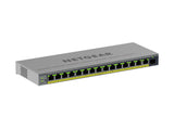 NETGEAR GS116EPP 16-Port Gigabit PoE+ Easy Smart Switch with 231W Budget and SFP
