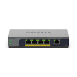NETGEAR GS105EP Unmanaged Gigabit Ethernet (10/100/1000) Power over Ethernet (PoE) Gray (GS105EP100NAS) — view 2
