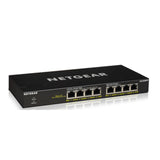 NETGEAR GS308PP Unmanaged Gigabit Ethernet (10/100/1000) Power over Ethernet (PoE) Black (GS308PP100NAS) — view 3