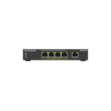 NETGEAR GS305P Unmanaged Gigabit Ethernet (10/100/1000) Power over Ethernet (PoE) Desktop/Wall-Mounting Black (GS305P300NAS) — view 2