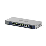 NETGEAR GS108X Unmanaged L2 Gigabit Ethernet (10/100/1000) Gray (GS108X100NAS) — view 2